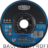 TYROLIT Schruppscheibe Premium***gekr�pfte Form 230 x 7 mm 2in1