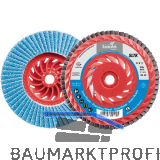 LUKAS Schleiflamellenteller SLTK Aufnahme M14 Zirkonkorund � 125 mm Korn ZK40