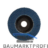 TYROLIT Schleiflamellenteller 2in1 Standard** gekr�pft � 178 mm Korn 40 Form 27A