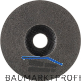 TYROLIT Gummiteller Pre-Polish Form 28PUA 125x22,23 mm Fein-P