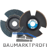 LUKAS Schleiflamellenteller SLTR Control Zirkonkorund � 125 mm Korn 80