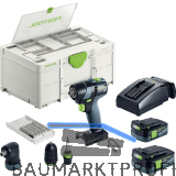 FESTOOL Akku-Bohrschrauber TXS 12 2,5-Set 12 Volt / 2,5 Ah (IEC) Li-Ion