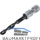 FEIN Spiralbohrer Vario HSS 64 HRC TiAlN 6-kant Schaft � 6,8 mm f�r M8