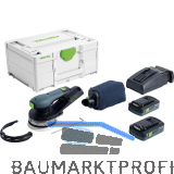 FESTOOL Akku-Exzenterschleifer ETSC 2 125 Plus 18 Volt / 4,0 Ah (IEC) Li-Ion