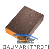 SIA Schleifblock Soft 7991 Farbe orange/medium 98 x 69 x 26 mm