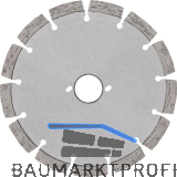 DIEWE Diamant-Trennscheibe 170 mm f�r Putz, Beton, Ziegel