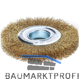 LESSMANN Rundb�rste 125 x 22 x 0.20 mm Messingdraht