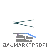 PEDDINGHAUS Schmiedezange Flachmaul 300 mm