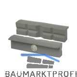 HEUER Polyurethan-Prismen-Schutzbacke mit Magnet Backenbreite 120 mm