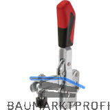 AMF Senkrechtspanner Type 6802/Gr.5 mit offenem Haltearm u. senkrechtem Fu�