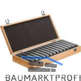 AMF Parallelunterlagensatz Superpr�zision in Holzkassette Inhalt 14 Paare