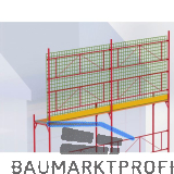 GRAF Seitenschutznetz gr�n 2 x 10 m Maschenweite 100 mm