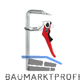 BESSEY Ganzstahl-Hebelzwinge GH Spannweite 600 mm Ausladung 120 mm