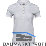TEE JAYS Damen Polo-Shirt Stretch Type 145 wei� S