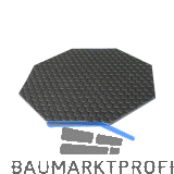 BLACK CAT PANTHER Anti-Rutschmatte 150 x 150 mm 8-kant-Pad