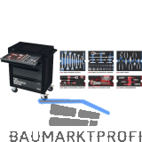 WGB Werkzeugwagen 143 466 x 712 x 943 mm 103-teilig 5 Schubladen