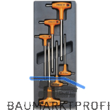 BETA Werkzeugsortiment Schraubendrehereinsatz T52 sechskant 6-teilig