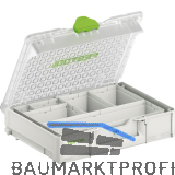 FESTOOL Systainer� Organizer SYS 3 M 89 mit 6 Einsatzboxen 396 x 296 x 89 mm