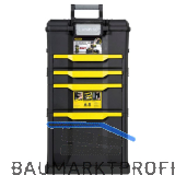 STANLEY Werkzeugwagen "Rollende Werkstatt" 49 x 86 x 35 cm 4 Schubladen