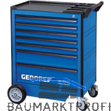 GEDORE Werkzeugwagen 2005 775 x 435 x 985 mm 7 Schubladen Einzelauszugssperre
