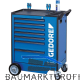 GEDORE Werkzeugwagen 2004 775 x 435 x 985 mm 9 Schubladen