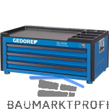 GEDORE Werkzeugtruhe 2430 775 x 475 x 345 mm 3 Schubladen