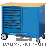 GEDORE Rollwerkbank 1504 1100 x 550 x 985 mm 9 Schubladen