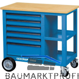 GEDORE Rollwerkbank 1502 950 x 870 x 550 mm 6 Schubladen
