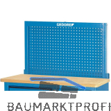 GEDORE R�ckwand R 1504 L zu Werkbank 1504 und 1505 640 x 1000 x 70 mm