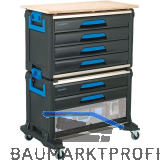 GEDORE Werkzeug-Mobil WorkMo 1110 WMW- 3 B3 m. Arbeitsplatte 789x396x1172 mm