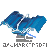 GEDORE Werkzeugkasten blau 1265 L mit 5 F�cher 210 x 420 x 225 mm