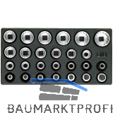 GEDORE Satz Steckschl�ssel-Eins�tze 1/2" 1500 ES-D19 in 1/3 ES-Modul 26-teilig