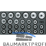 GEDORE Satz Steckschl�ssel-Eins�tze 1/2" 1500 ES-19 IS in 1/3 ES-Modul 26-teilig