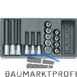 GEDORE Satz Schraubendrehereins�tze 1/2" 1500 ES-IN19LKM in 1/3 ES-Modul 15-tlg.