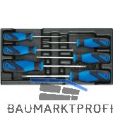 GEDORE Schraubendreher-Satz 1500 ES-2163 TXB in 1/3 ES-Modul 6-teilig