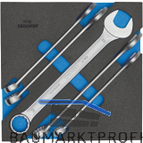 GEDORE Ring-Maulschl�ssel-Satz 1500 CT2-7-32 in 2/3 CT-Modul 5-teilig