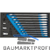 GEDORE Maulschl�ssel/Ringratsche-Satz 1500 CT1-7 RA in 1/3 CT-Modul 14-teilig