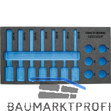 GEDORE 1/3 Check-Tool- Modul EI 1500 CT1-IN19LKM Breite 157,5 mm Tiefe 310 mm