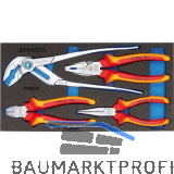 GEDORE 1/3 Check-Tool- Modul EI 1500 CT1-VDE 142 L Breite 157,5 mm Tiefe 310 mm