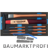 GEDORE Mei�el-Sortiment 1500 CT1-350 in 1/3 CT-Modul 8-teilig