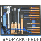 GEDORE Werkzeugsortiment 2005 CT2-119 in 2/4 CT-Modul 21-teilig