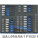 GEDORE Steckschl�ssel-Satz 3/8" 2005 CT2-TX 30 in 2/4 CT-Modul 52-tlg