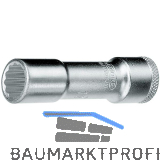 GEDORE Steckschl�ssel-Einsatz lang D30 L DIN3124 3/8"vierkant 17.0 mm zw�lfkant