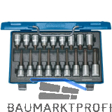 GEDORE Schraubendreher-Einsatz-Satz ITX19LKP 1/2" vierkant Torx� 18-teilig