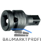 GEDORE Reduzierst�ck KB 1930 f�r Kraftsteckschl�ssel 1/2"auf 3/8"vierkant