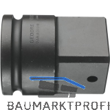 GEDORE Vergr��erung KB 3764 f�r Kraftsteckschl�sse 1.1/2" auf 2.1/2"vierkant