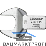 GEDORE Einsteckmaulschl�ssel 7118-34 Aufnahme 14 x 18 vierkant 34 mm
