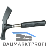 GEDORE Maurerhammer Berliner Form Stahlrohrstiel 600 Gramm