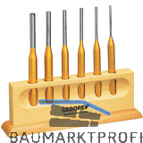 GEDORE Splintentreiber-Satz 116D achtkant 6-teilig im Metallkasten