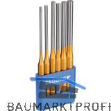 GEDORE Splintentreiber-Satz lange Form 119L achtkant 6-teilig im PVC Halter